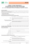 ZUS US-30 Wniosek o zaświadczenie A1 - osoba zatrudniona na pokładzie statku - wersja papierowa